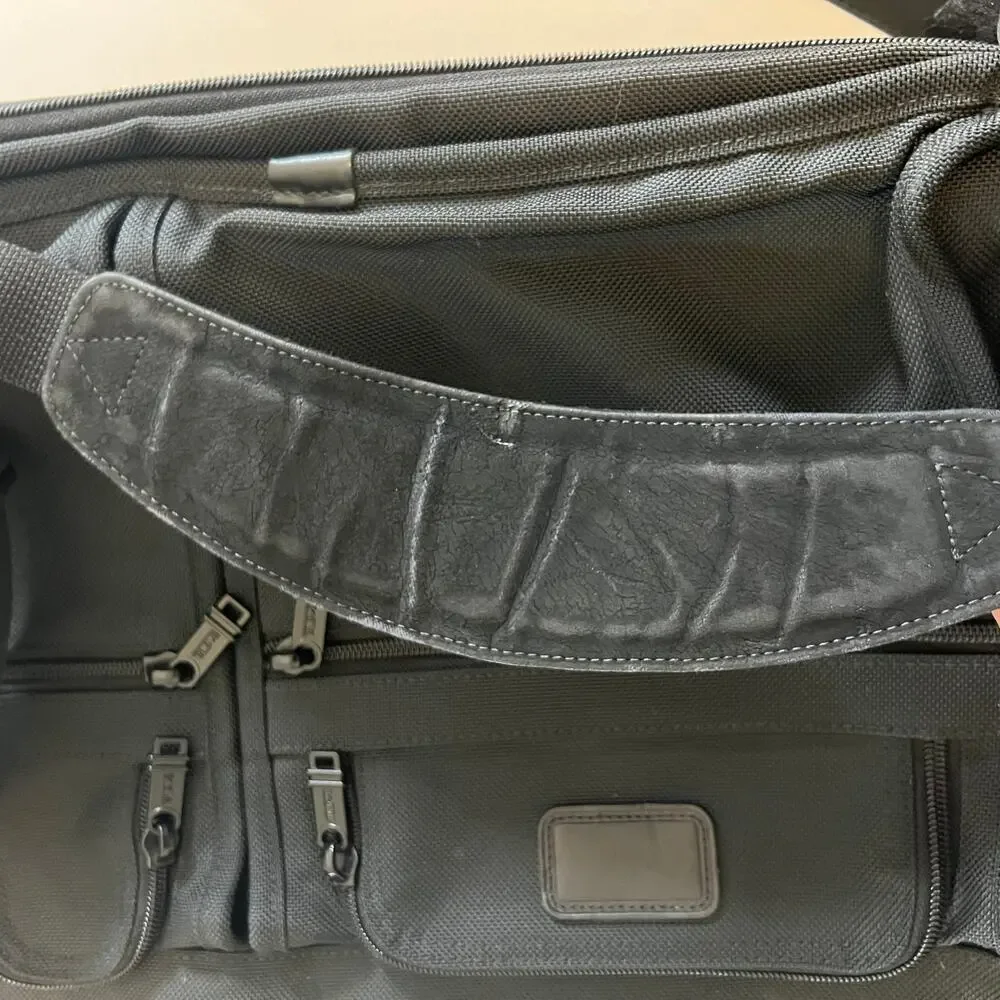 TUMI FXT Ballistic Nylon Compact Large Screen Computer Briefcase Bag